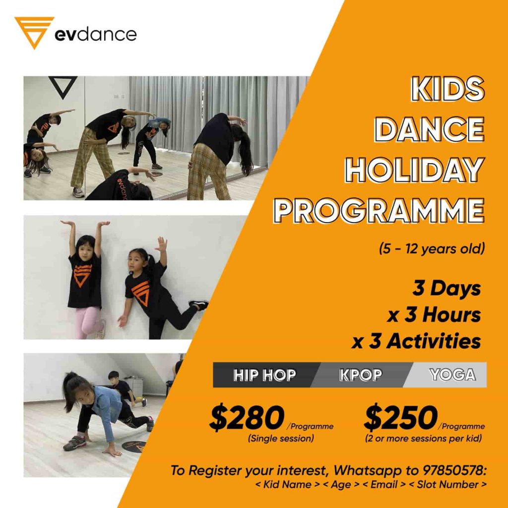 EV Kids Holiday Programme Poster